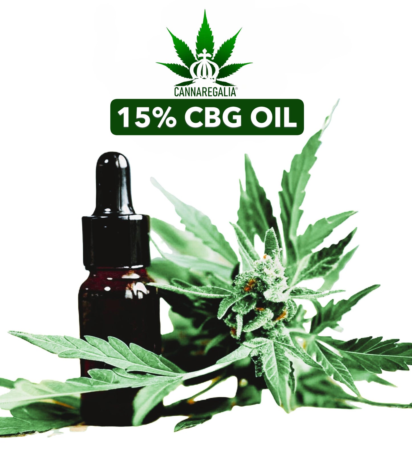 CBG Cannabigerol oil - 15% 10ml Full spectrum